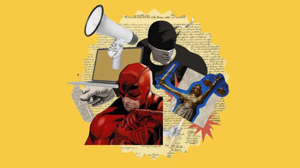 The Battle of Law and Justice: Daredevil and Punisher